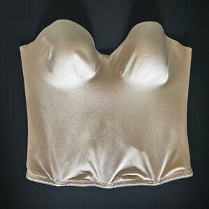 Dominique Ariel Underwire Bustier 36C Nude